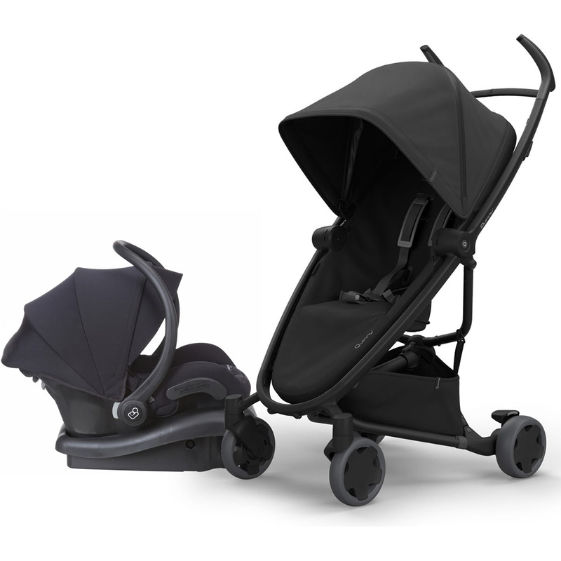 Quinny Zapp Flex + Maxi-Cosi Mico 30 Travel System – Black