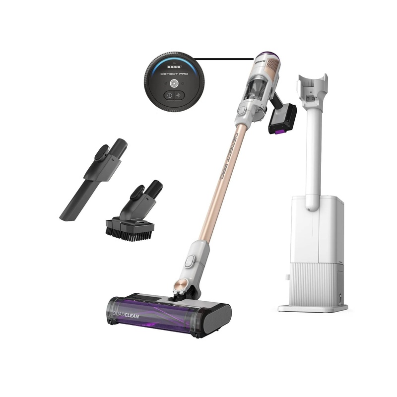 Cordless Detect Clean and Empty Auto-Empty System with QuadClean Multi-Surface Brushroll