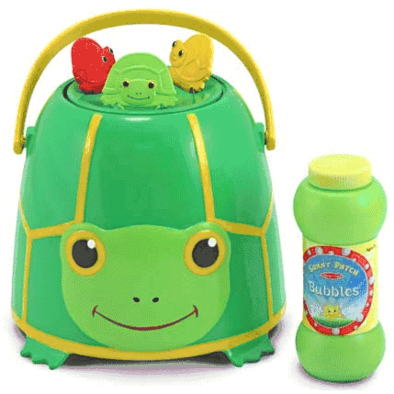 Melissa & Doug Tootle Turtle Bubble Bucket