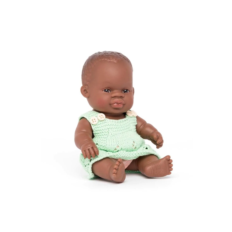 Miniland Girl Doll With Clothing – 8 1/4″