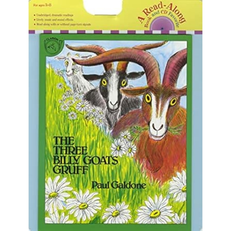 THREE BILLY GOATS GRUFF BOOK & CD