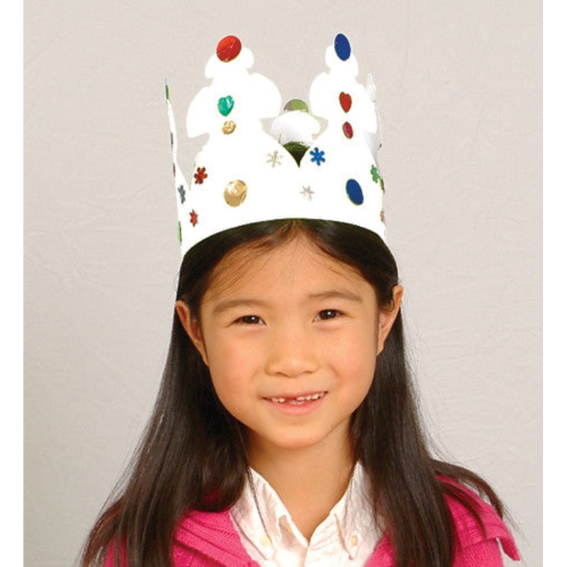 White Crowns, Pack of 24