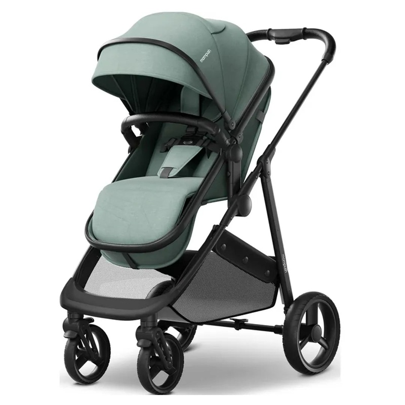Wiz 2-in-1 Convertible Baby Stroller with Bassinet Mode – Sage Green