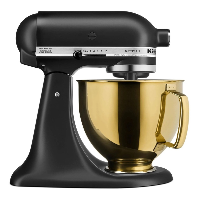 5qt Radiant Gold Stainless Steel Bowl