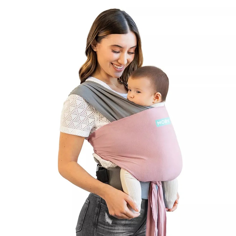 Easy-Wrap Baby Carrier – Dusty Rose