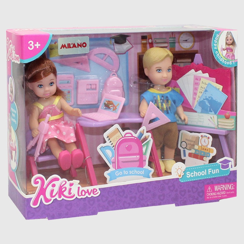 Kiki Love Doll Set – School Fun