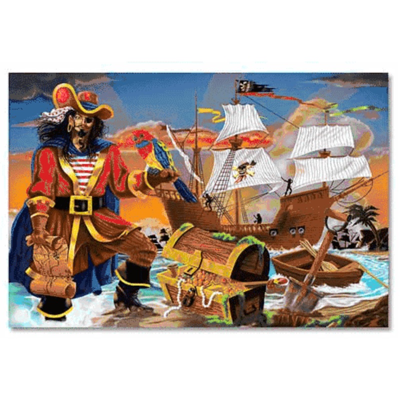 Melissa & Doug Pirate’s Bounty Floor Puzzle