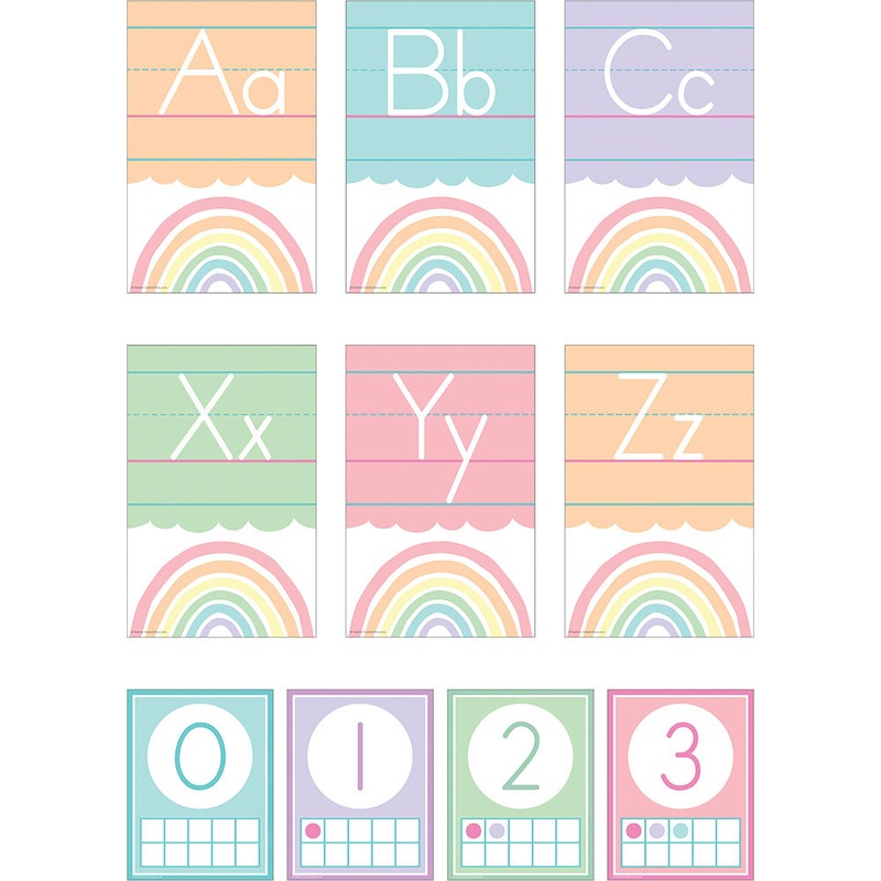 Pastel Pop Collection Bulletin Board Sets