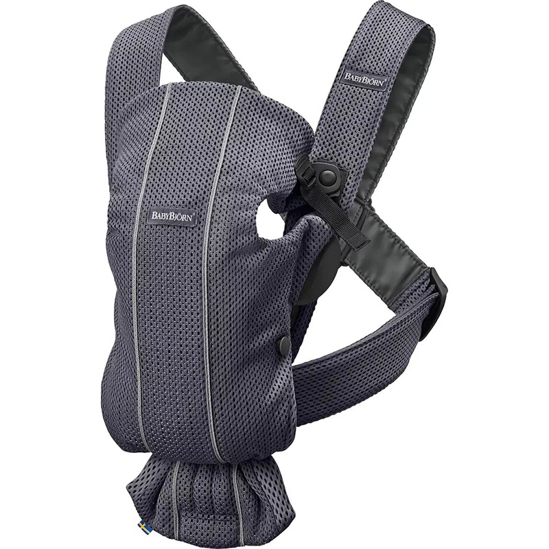 Baby Carrier Mini 3D Mesh – Anthracite Black (See Description)