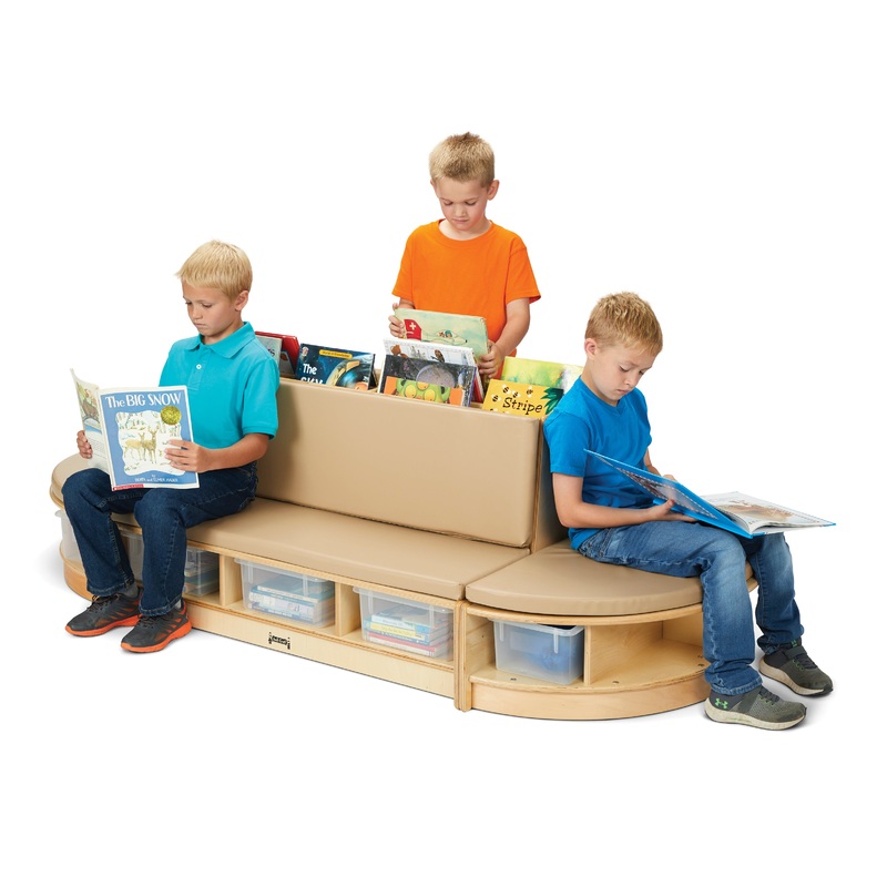 Jonti-Craft Read-a-Round 3 Piece Set – Wheat