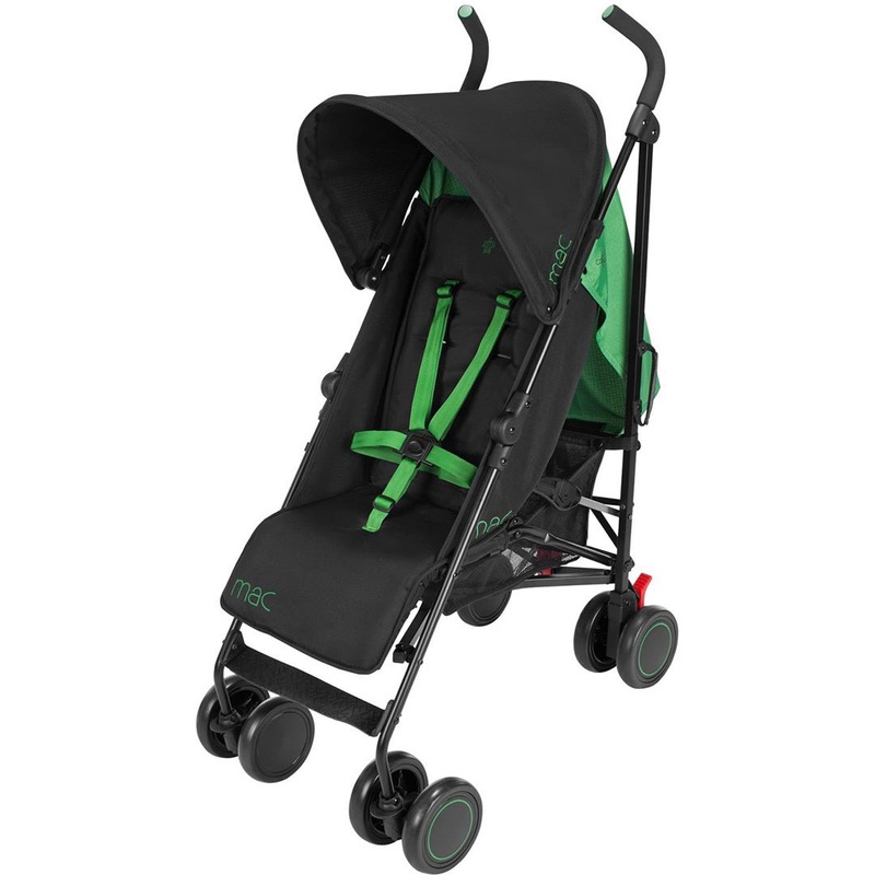 Maclaren Mac M-01 Umbrella Stroller – Black/Moss