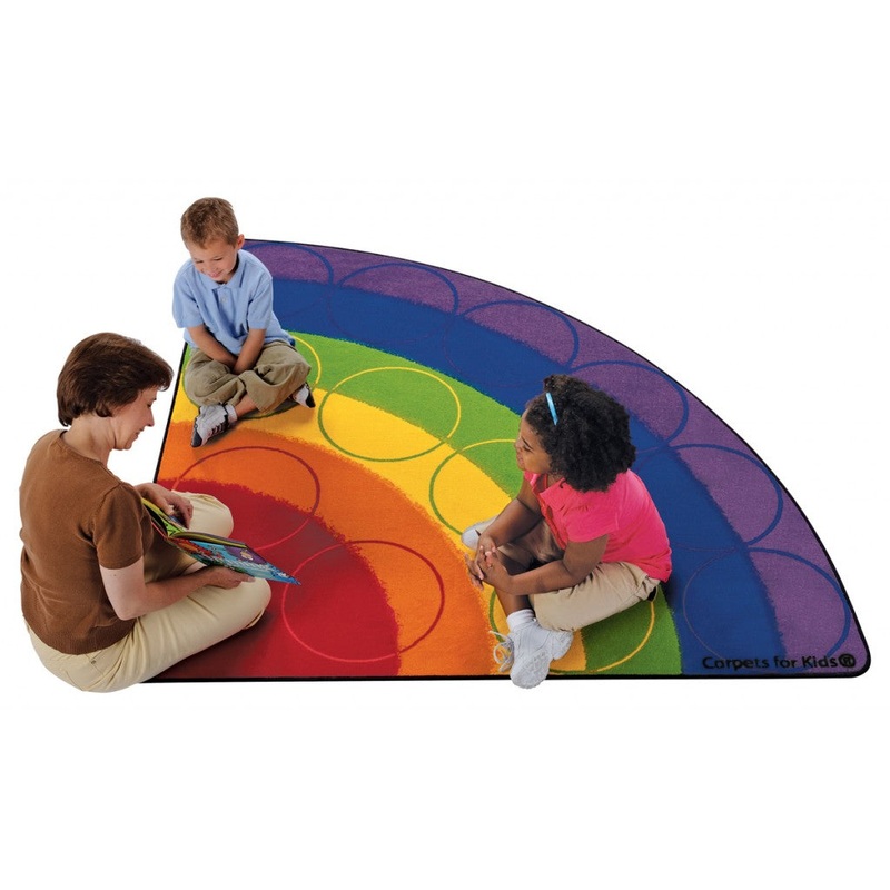Rainbow Rows Seating Rug