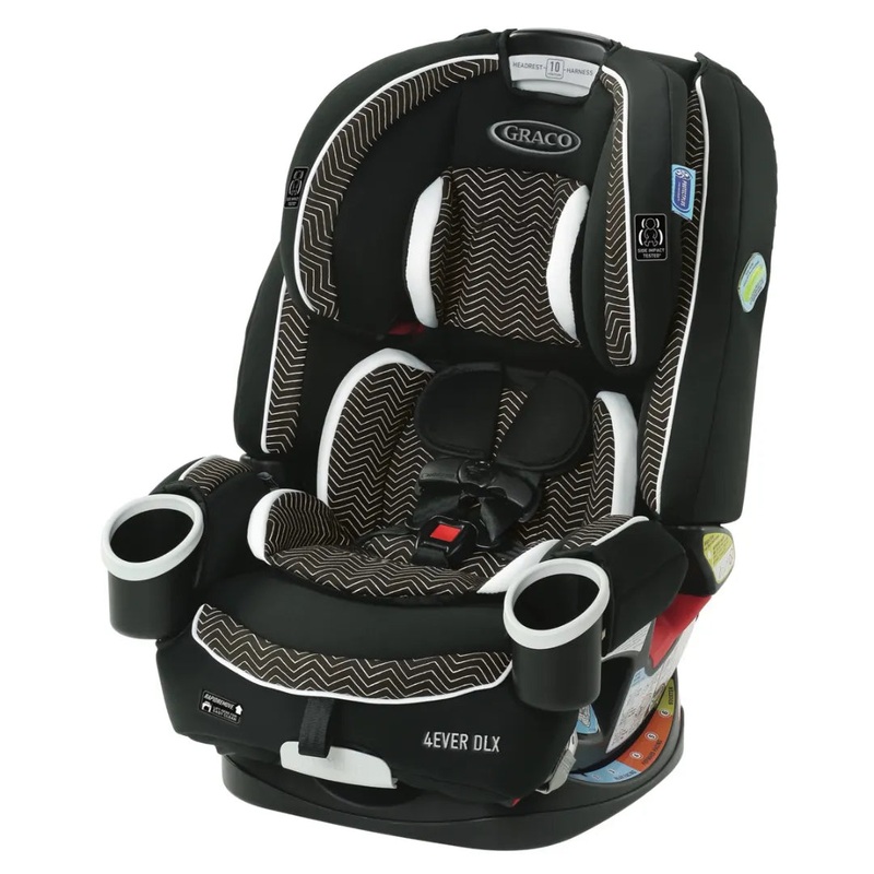 4Ever DLX 4-in-1 Convertible Car Seat – Zagg (See Description)