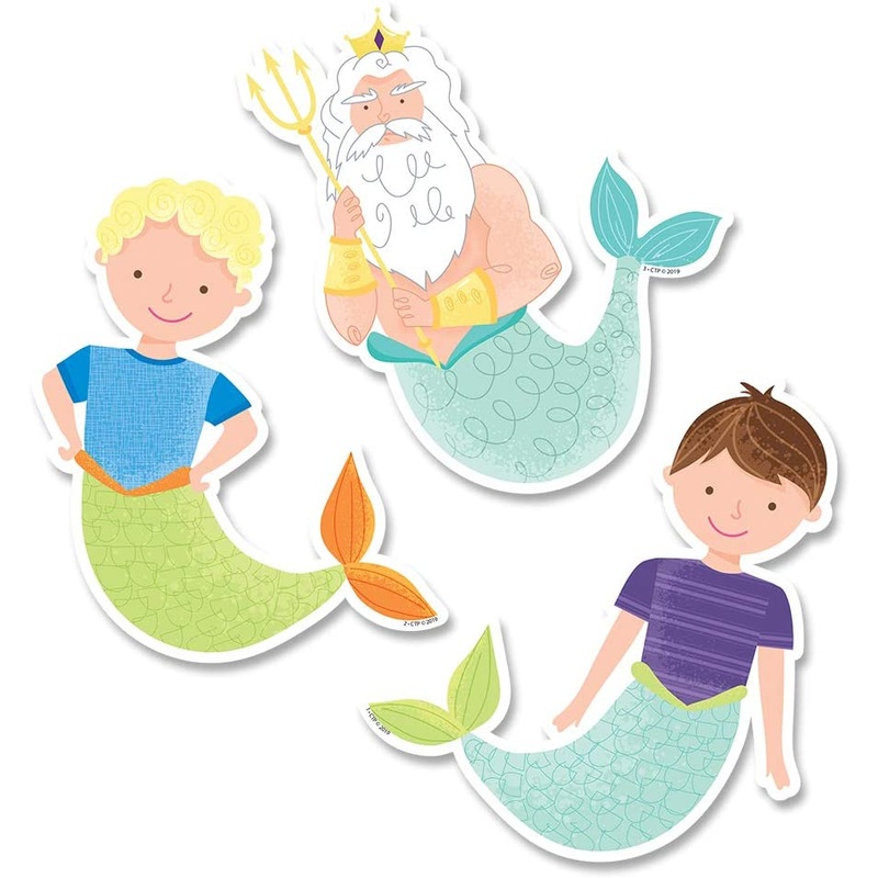 Creative Teaching Press King Neptune & Friends Cut Outs, 6 in