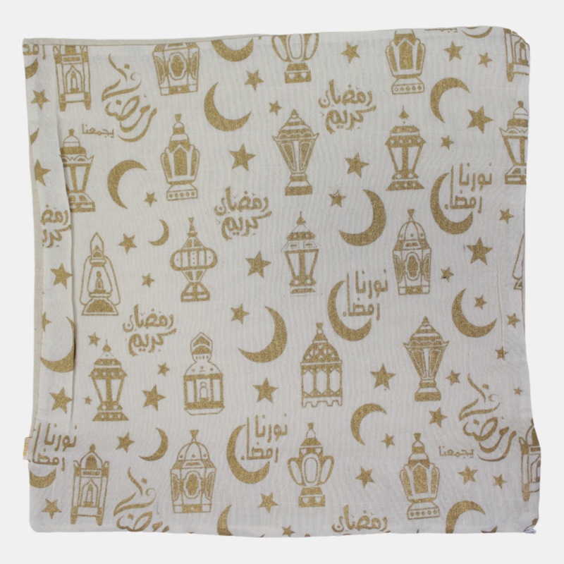 Dak Printed Cushion Cover  Ramadan Lanterns Design