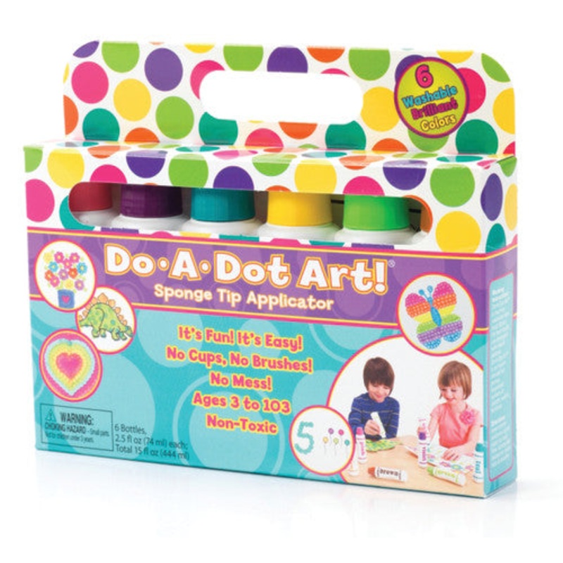Do-A-Dot Art!: Brilliant 6 Pack Dot Markers