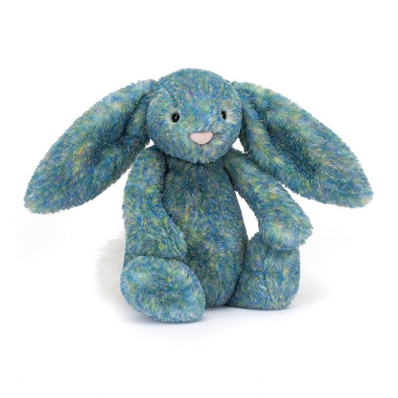 Jellycat Bashful Luxe Bunny – Azure