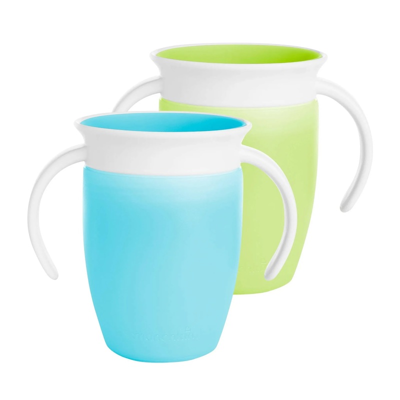Miracle 360 2pk Trainer Cup – Blue/Green – 7oz