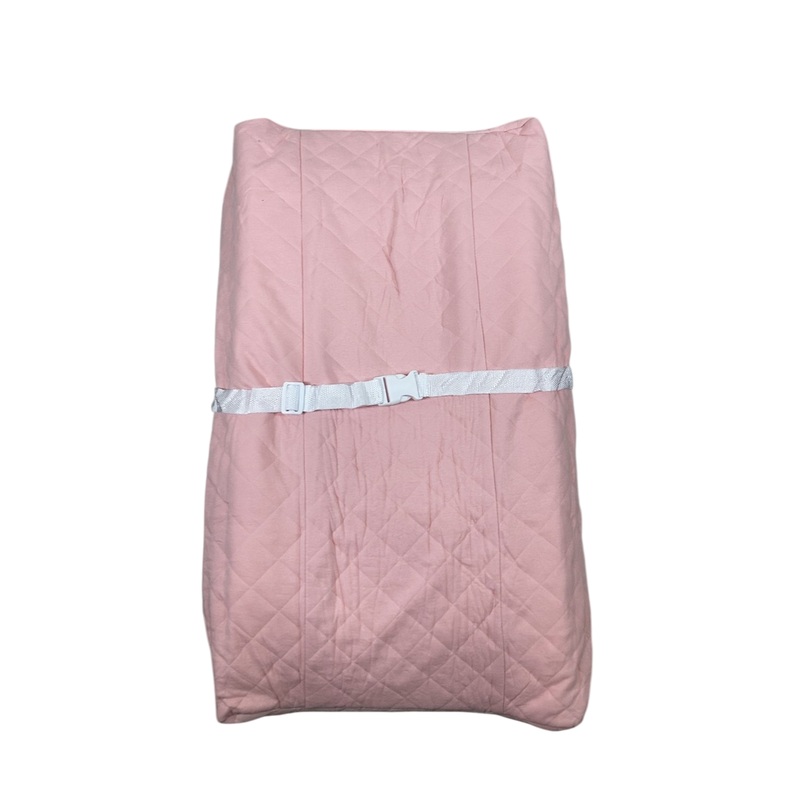 Modera Baby Organic Cotton Contoured Baby Changing Pad with Cover, Pink
