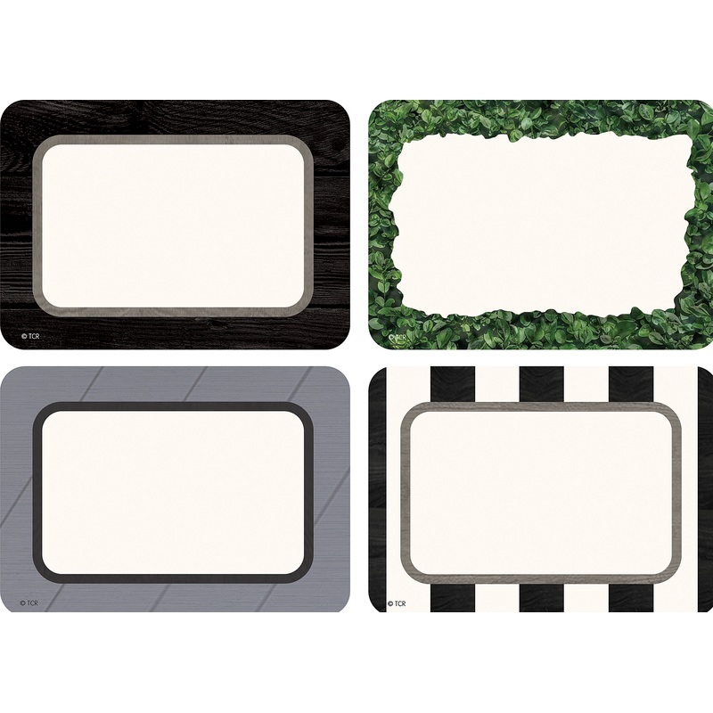 Modern Farmhouse Name Tags/Labels – Multi-Pack