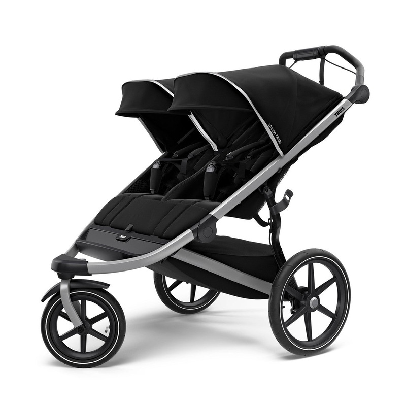 Thule Urban Glide 2 Double Jogger Stroller – Jet Black