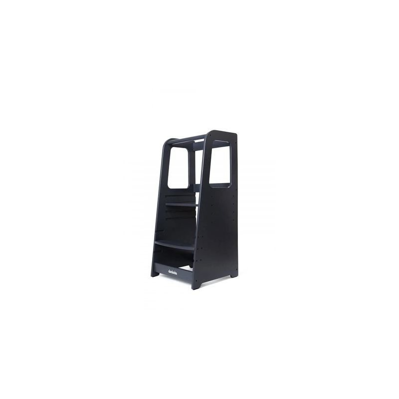 Toddler Tower Stepping Stool – Dark Gray