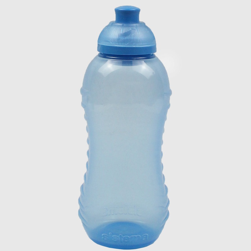 Blue Sistema Twist ‘N’ Sip Hydration Squeeze Bottle – 330ml