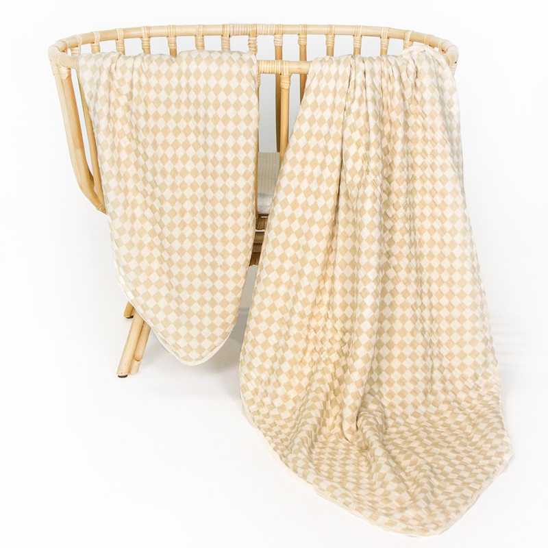 Cloud Muslin Quilt – Austin/Cream