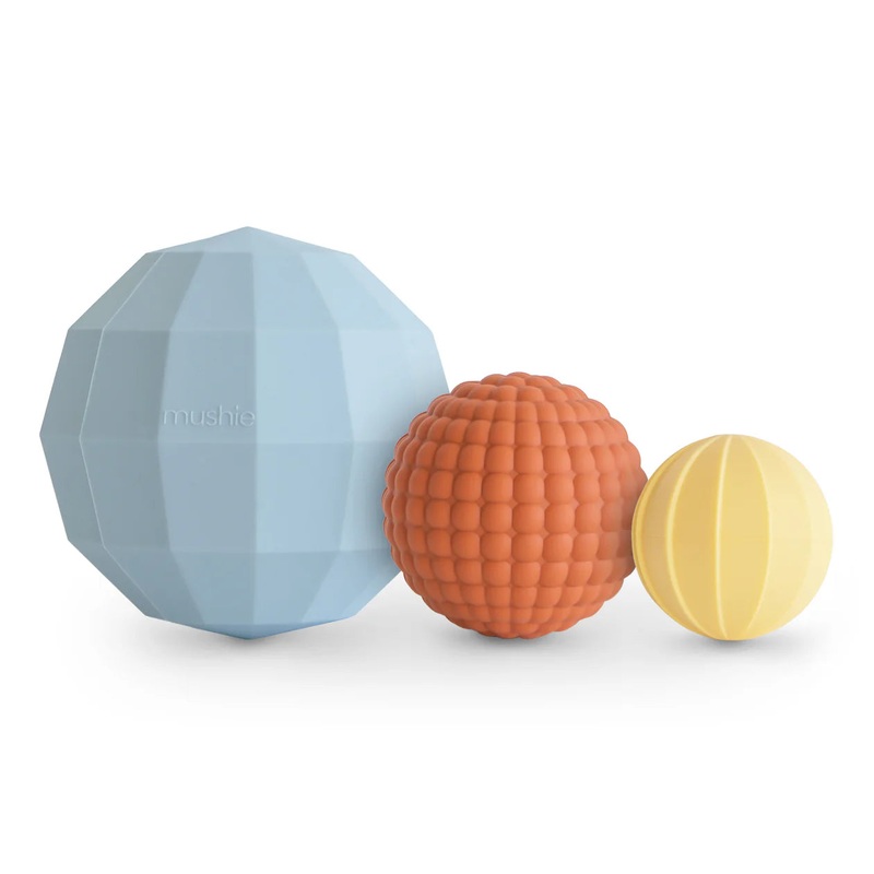 Nesting Spheres Sensory Toy – Powder Blue