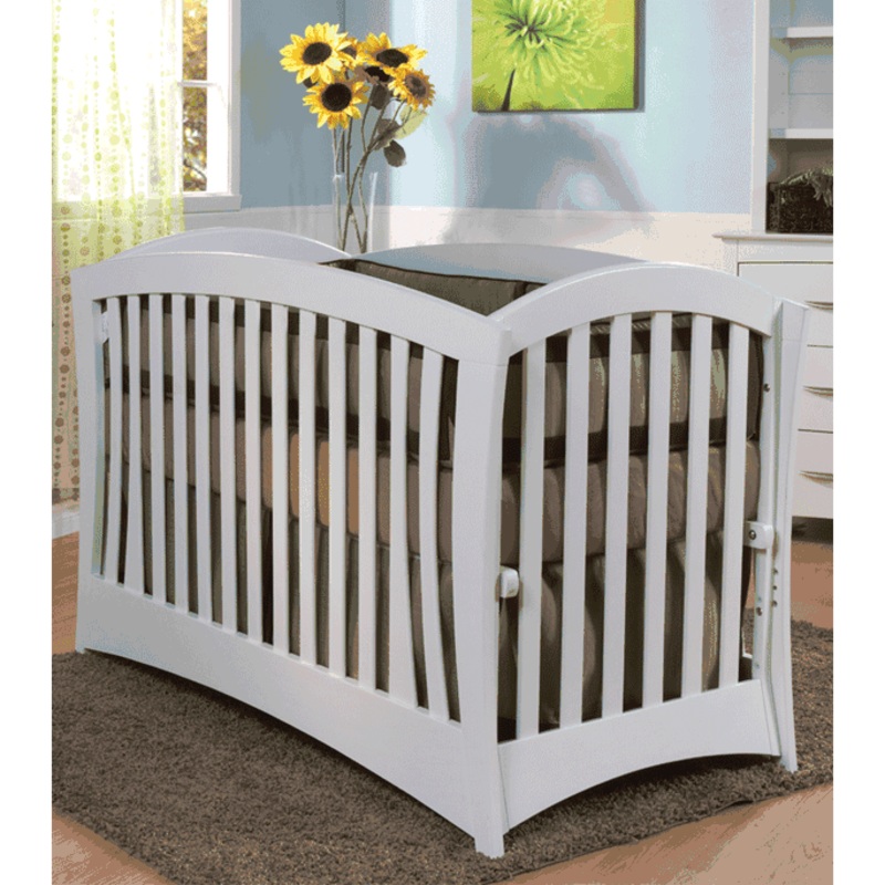 Pali La Spezia Forever Crib in White