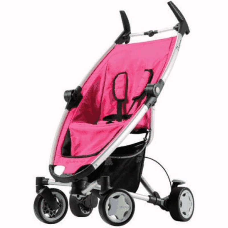 Quinny Zapp 2008 Stroller in Bright Pink