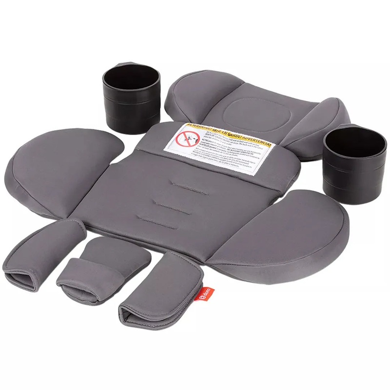 Radian 3R Comfort Travel Kit, Infant Car Seat Accessory, Compatible, Radian 3R, 7-Piece Kit – Gray Storm