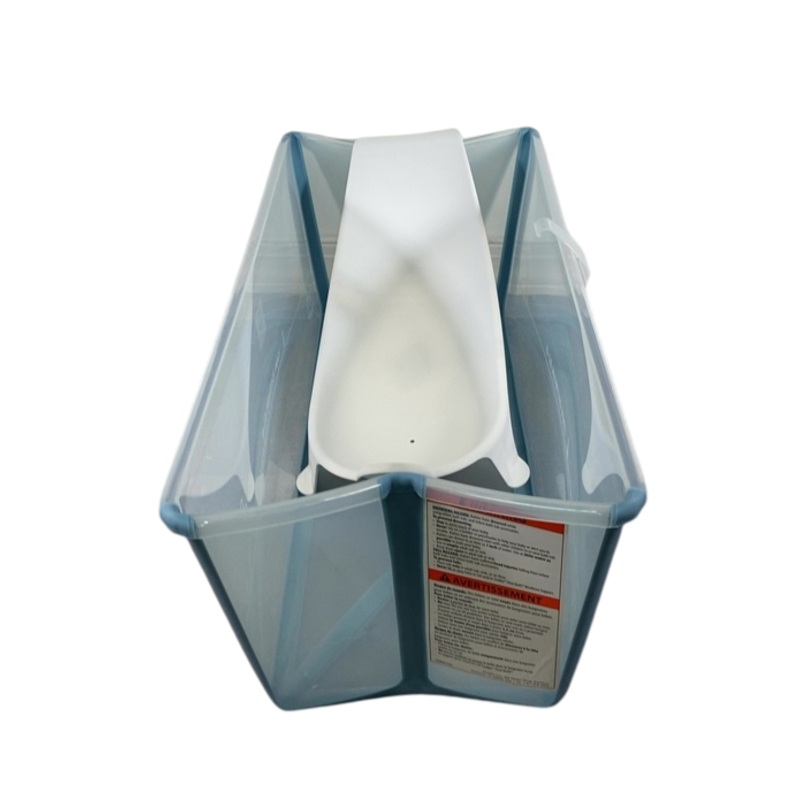 Stokke Flexi Bath Bundle Pack, Regular, Transparent Ocean Blue