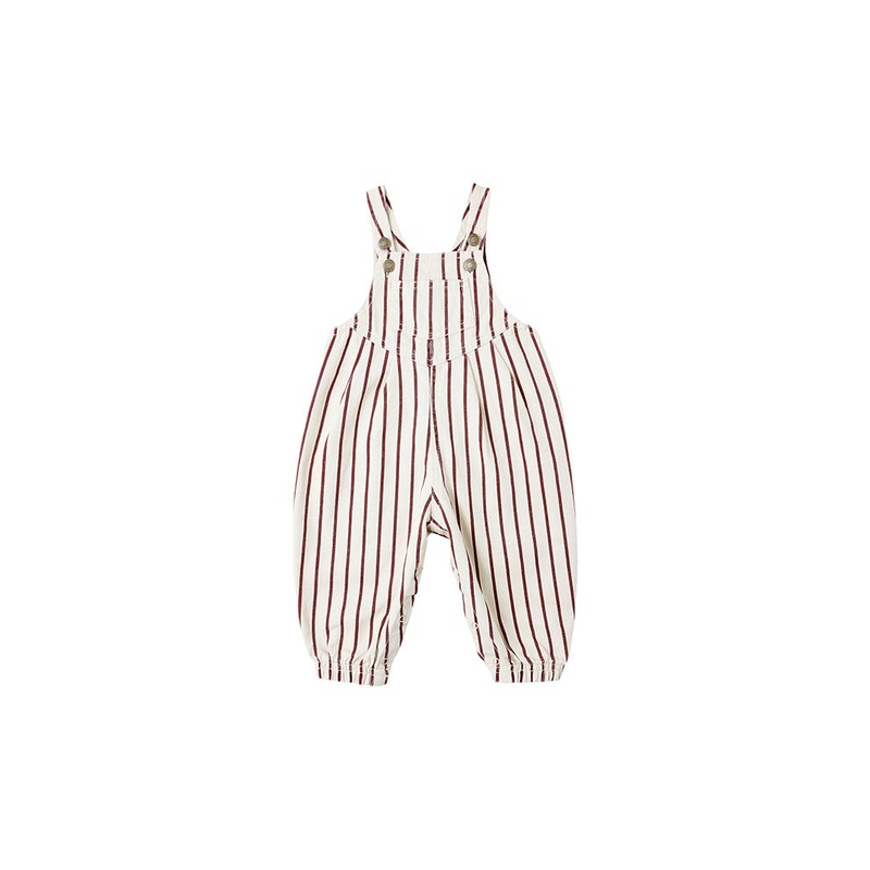 Vintage Overall – Burgundy Stripe