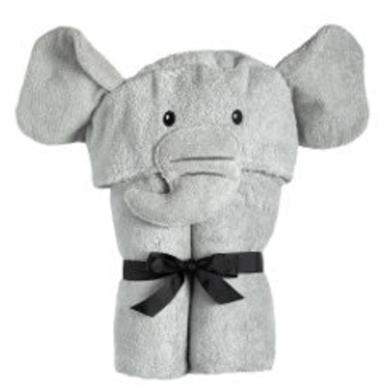 Yikes Twins Hooded Towel – Elephant