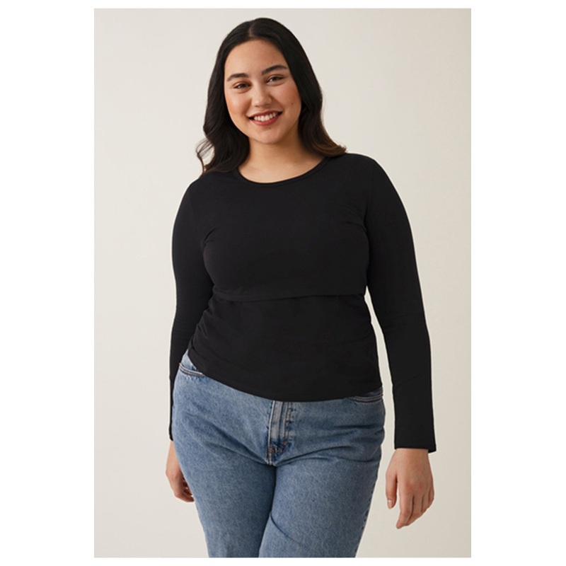Boob Design Long Sleeve Nursing Top