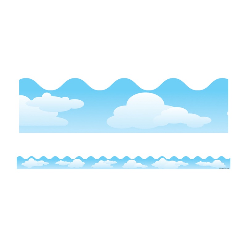 Clouds Scalloped Border(DISC)