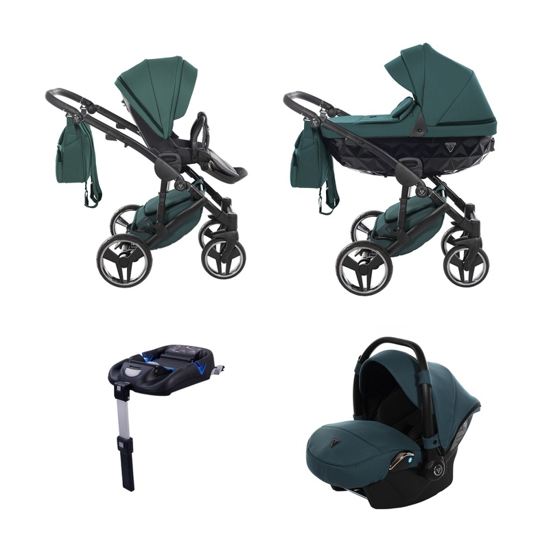 JUNAMA CORE TEAL – 4IN1 (INCLUDES CAR SEAT & ISOFIX BASE)