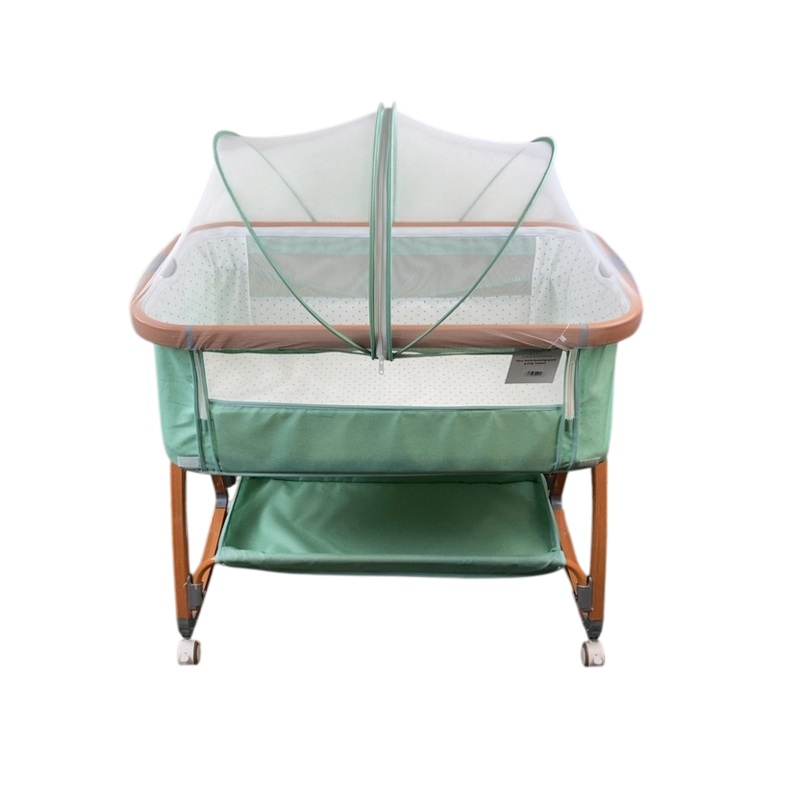 Komcot Baby Bedside Bassinet, Green