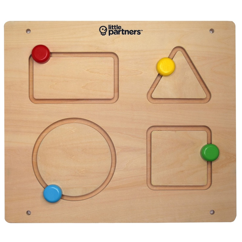 Little Partners Developmental Activity Board – Shapes