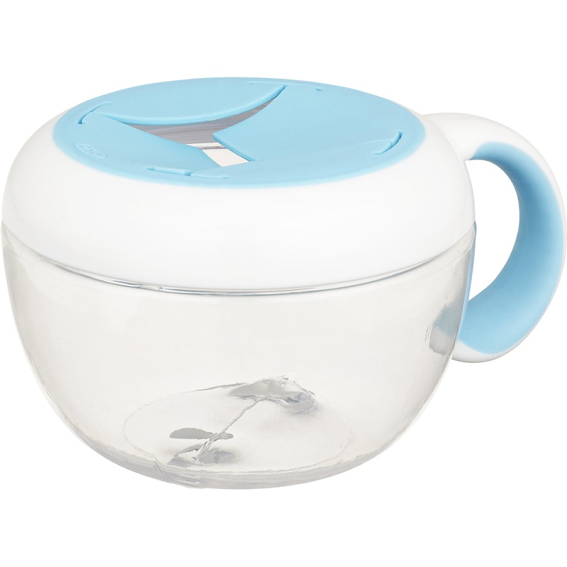 OXO Tot Flippy Snack Cup With Travel Cover – Aqua
