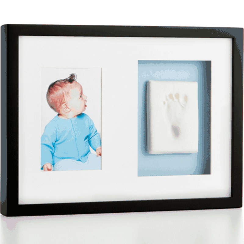 Pearhead Babyprints Wall Frame in Black