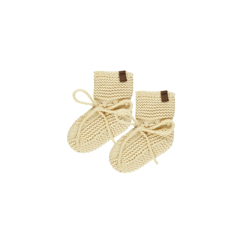 Quincy Mae Knit Booties – Yellow