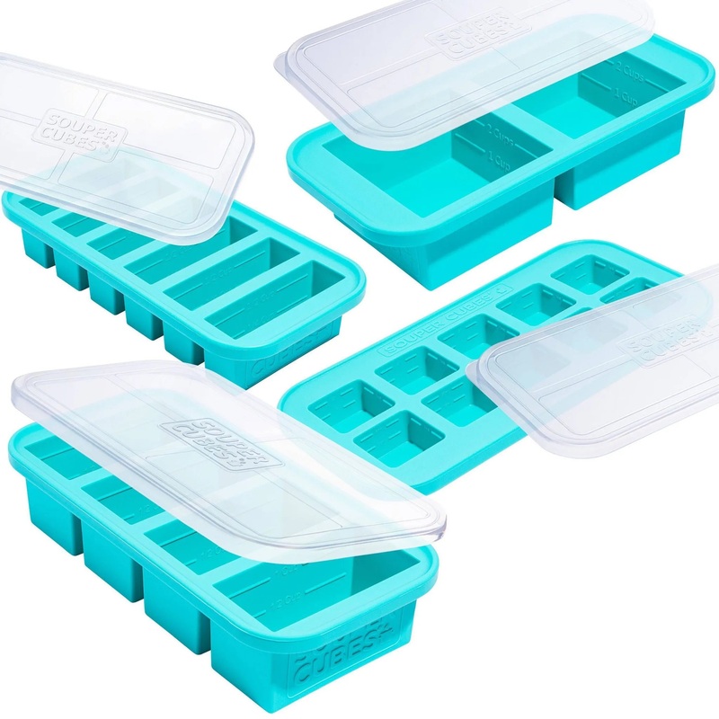 Souper Cubes 4pk Ultimate Food Freezing Tray Set