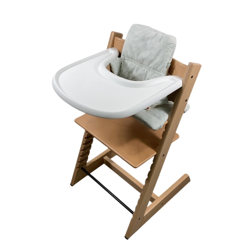Stokke Tripp Trapp Complete High Chair, Mosaic Green, Natural