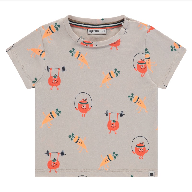 Baby Boy’s Short Sleeve T-Shirt – Bone