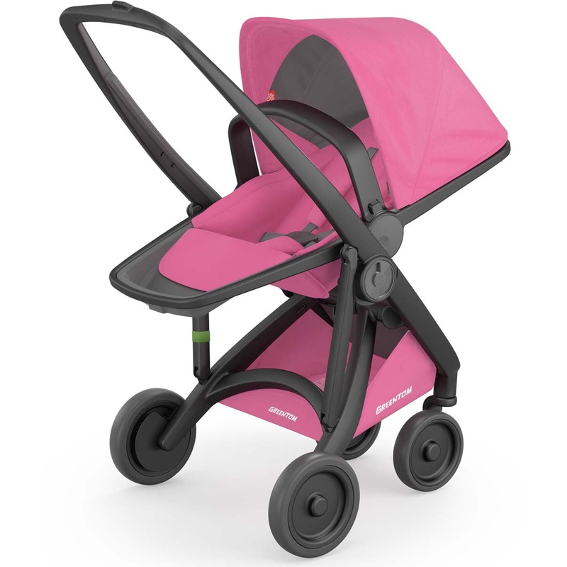 Greentom Reversible Stroller – Black/Pink