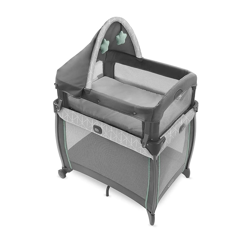 My View 4-in-1 Bassinet – Derby Polyester (See Description)