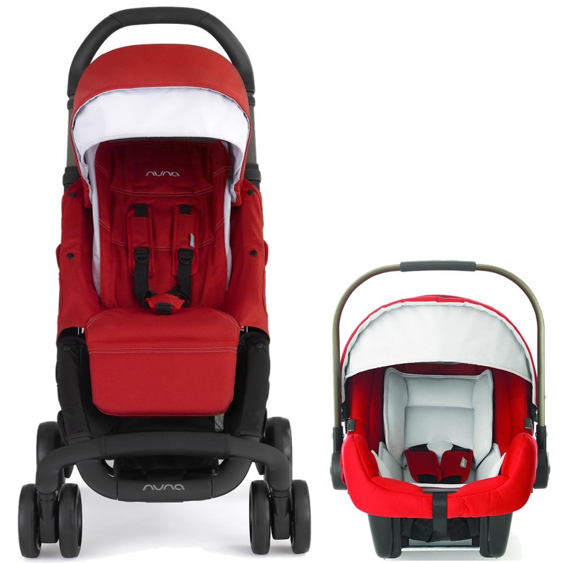 Nuna Pepp & Pipa Travel System – Scarlet