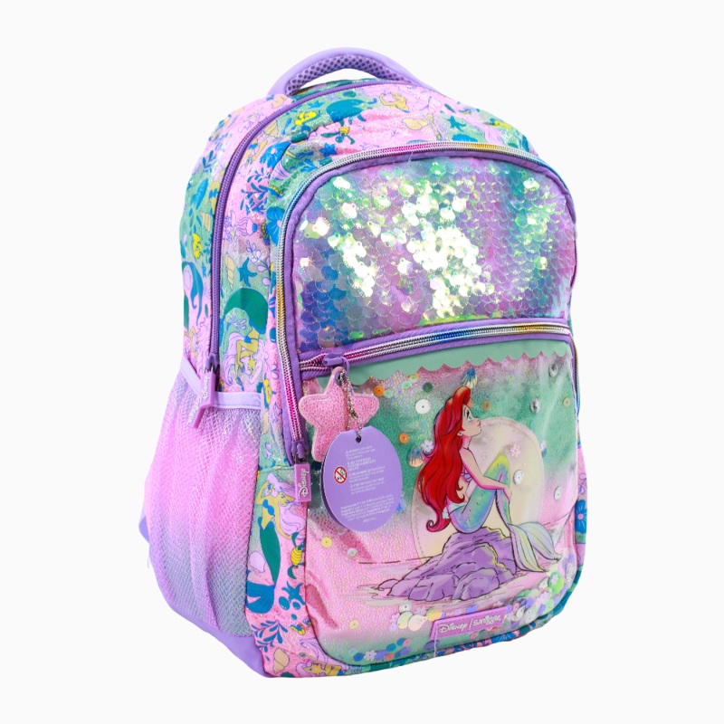 The Little Mermaid Backpack – Lilac (17 Inches)